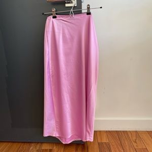 SOLD ZARA PURPLE PINK MIDI SKIRT